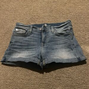 7 for all mankind Jean shorts woman size 25